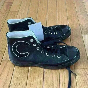 Converse Chuck Taylor All Star 70 Hi 'Wordmark Wool' Black Size 5.5/7.5